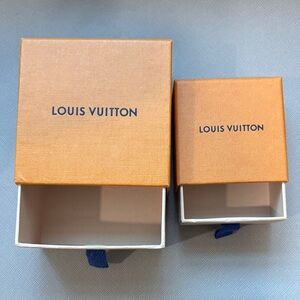 Louis Vuitton Orange and Blue Gift Boxes